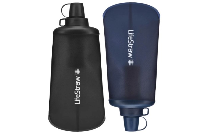 LifeStraw Peak Series 1L Collapsible Bottle with Filter